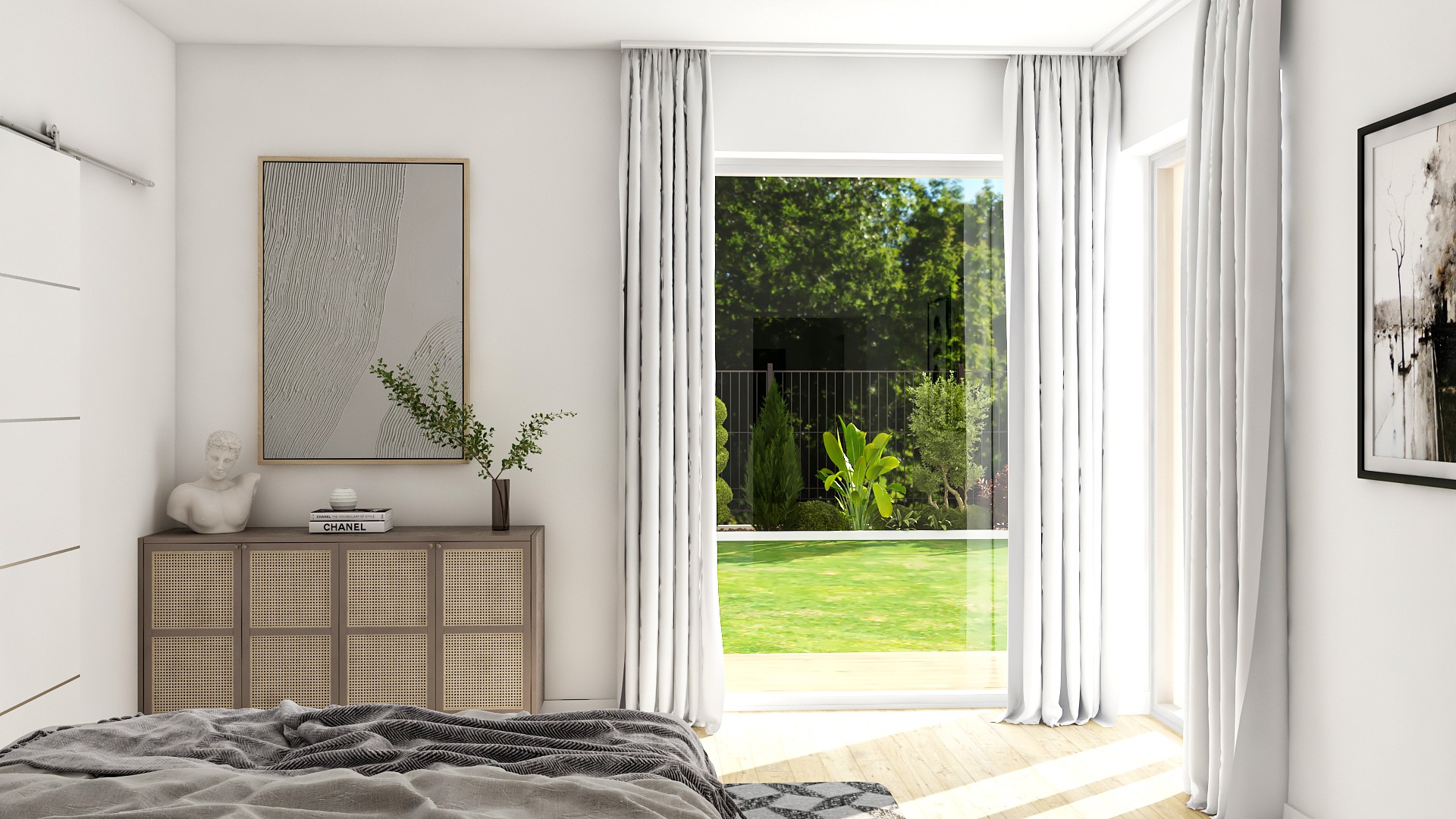 Wizualizacja wnętrza – salon