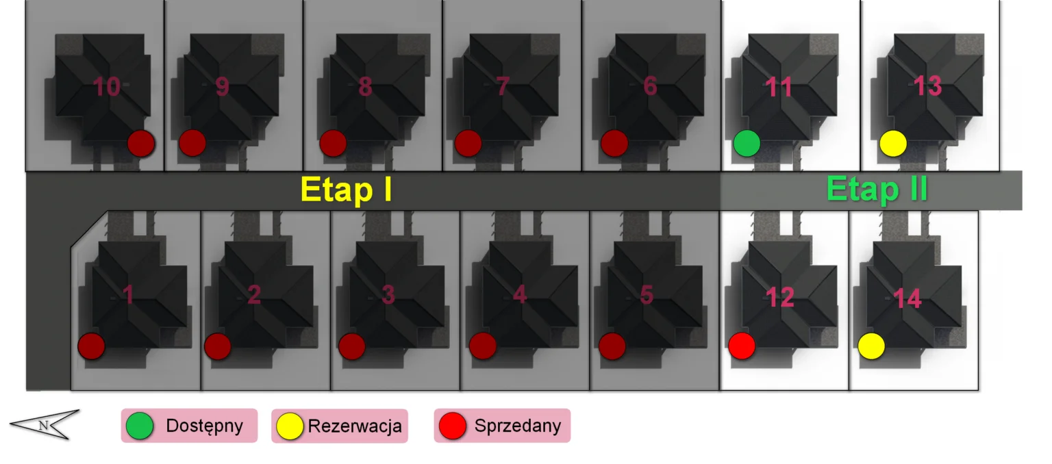 Mapa osiedla – statusy
